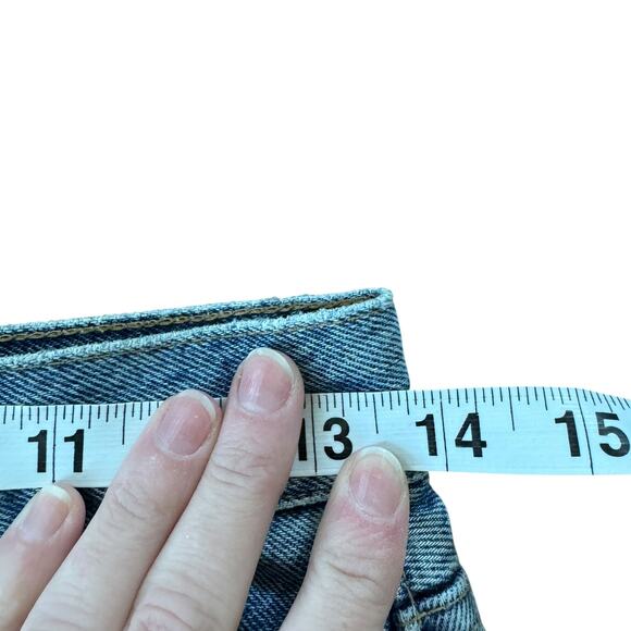 Re/Done Originals 70’s Ultra Stovepipe Jean Light Destroyed 15 Wash - Picture 9 of 11